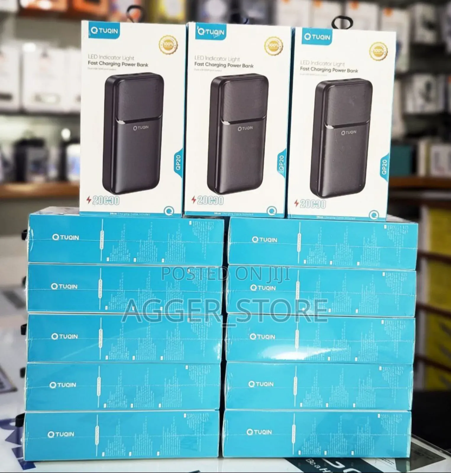 Tuqin Original Wireless Powerbank 20000mah