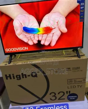 High-Q 32” Flameless ,Led Tv,Ac/Dc