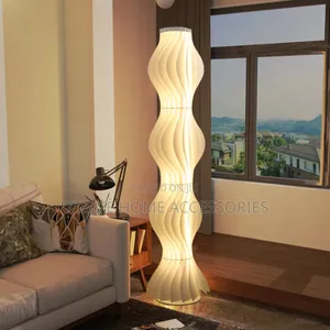 Sculptural Floor Lamp With 3 Changing Color