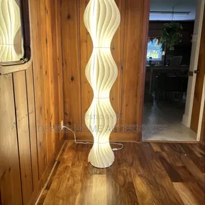 Sculptural Floor Lamp With 3 Changing Color