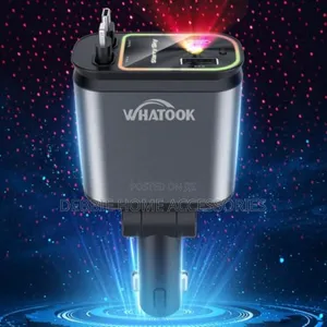 Starlight Retractable Car Charger-fast Charger