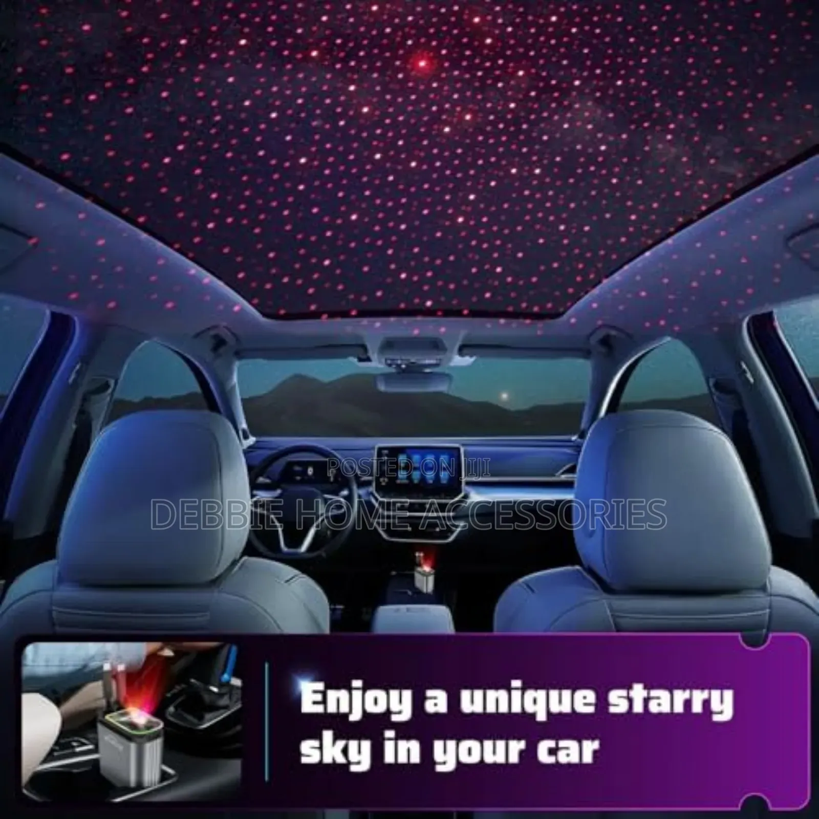 Starlight Retractable Car Charger-fast Charger