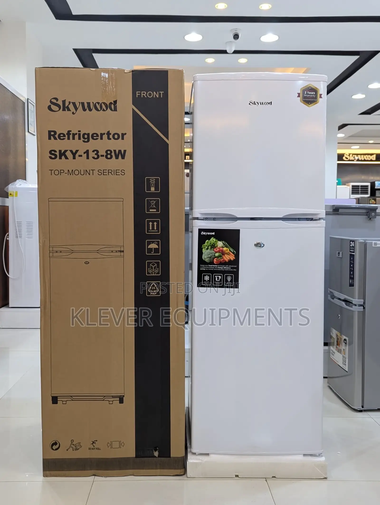 Skywood 158litres Fridge Model: Sky-13-8w