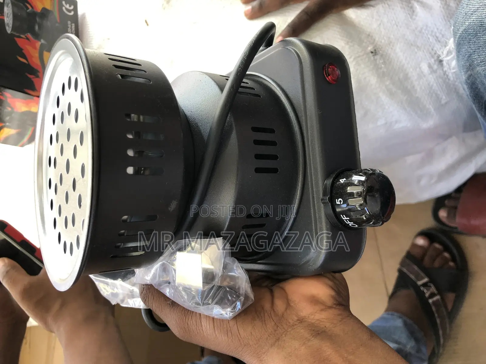 Charcoal Heater Stove Hot