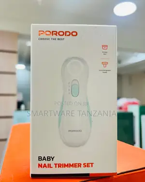 Porodo Baby Nail Trimmer Set - Safe Electric Manicure Kit