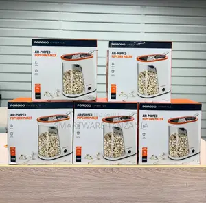 Porodo Air-popped Popcorn Maker - 1200w Healthy Snack Machine