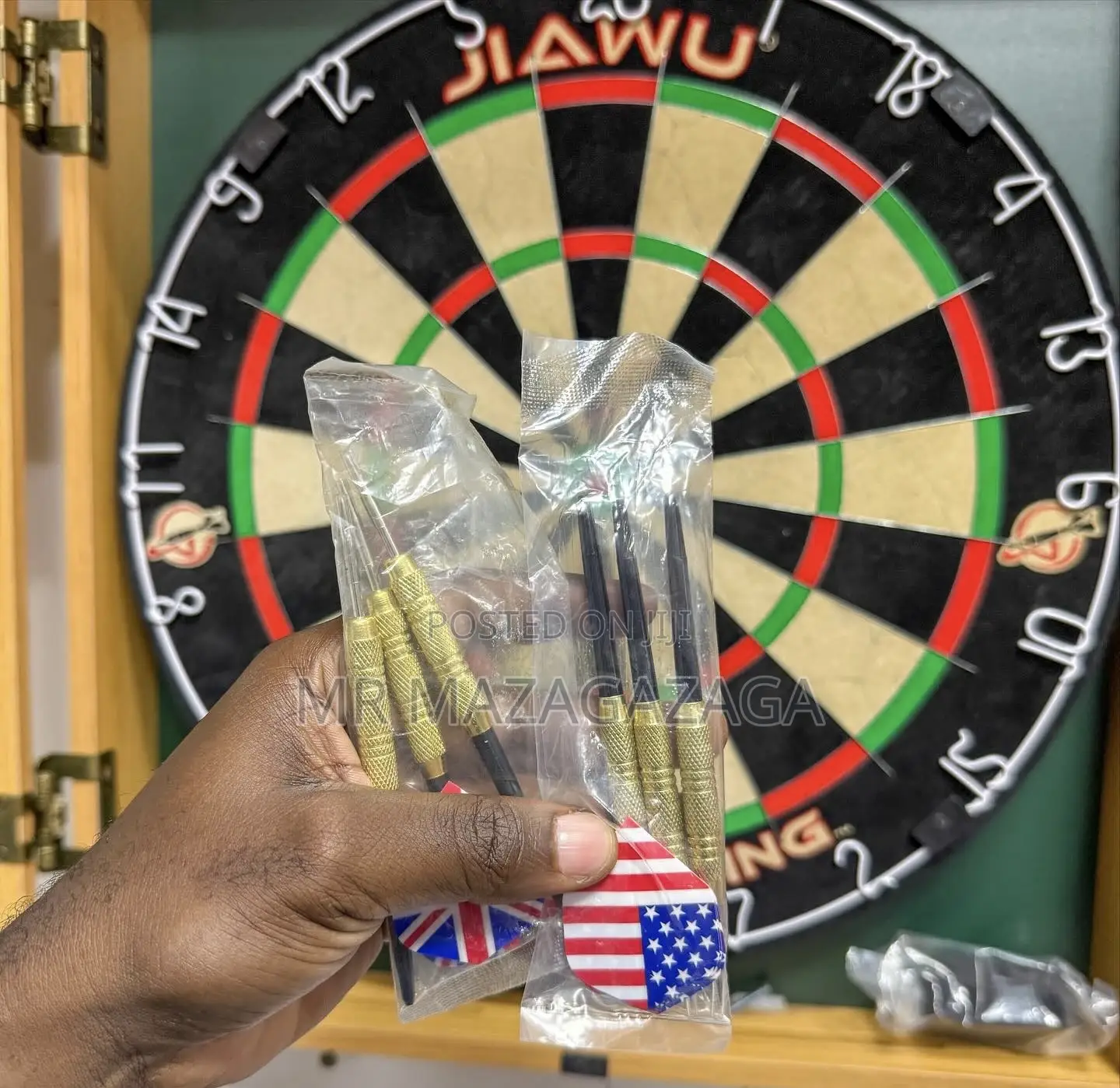 Darts Board With Cabinet