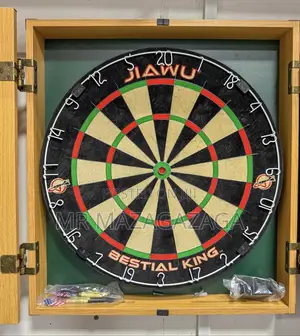 Darts Board With Cabinet