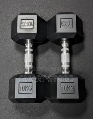 10kg Hexagon Dumbbell