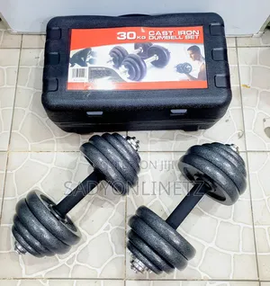 Cast Iron Dumbbell Set 30kg
