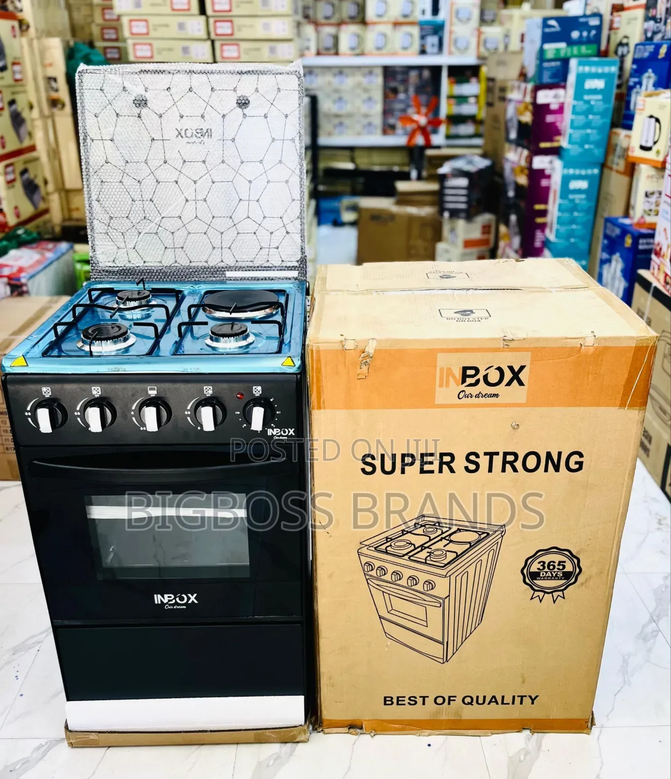 Inbox Standing Free Cooker 50x50