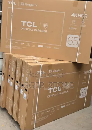 TCL Goggle Tv HDR 65" Tv New