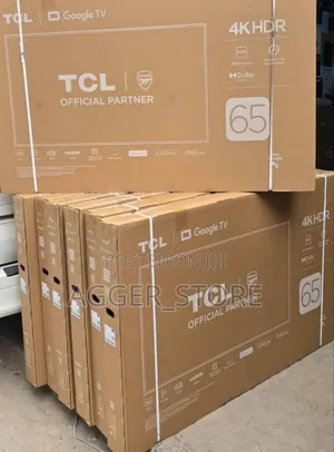 TCL Goggle Tv HDR 65" Tv New