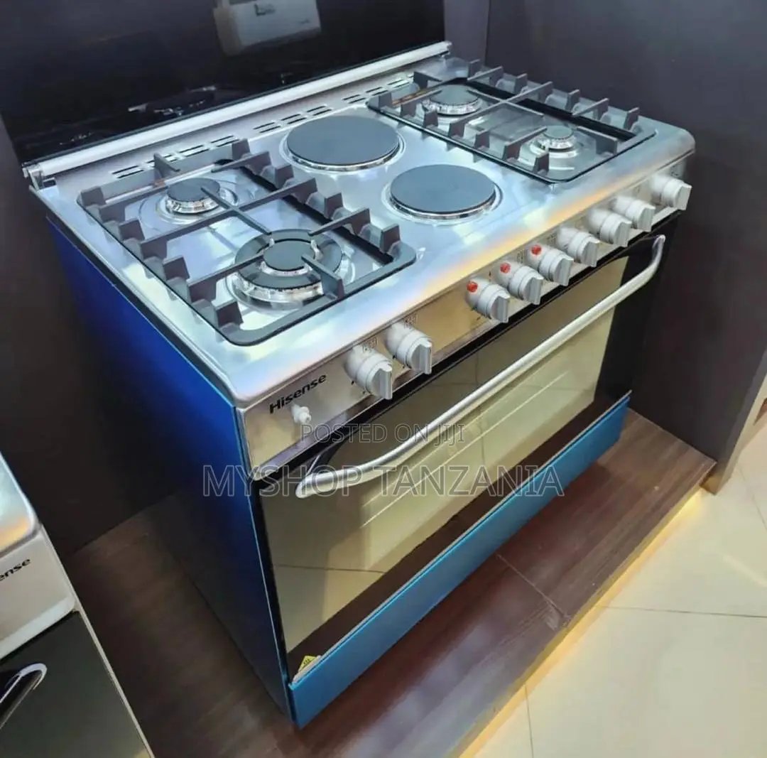 Hisense Electric and Gas Cooker Size 60x90 New
