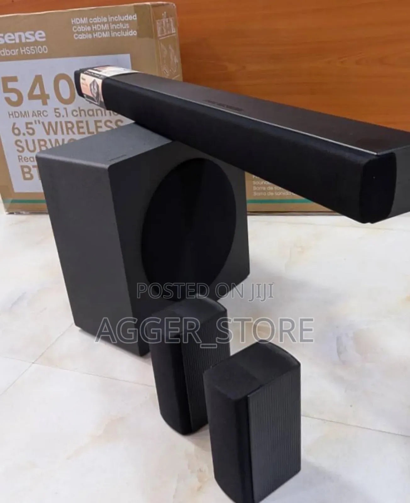Hisense Soundbar Wireless 540w