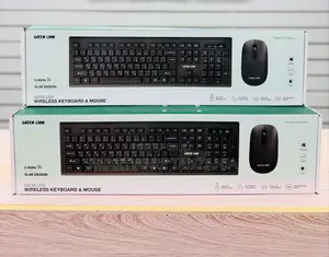 Green Lion Gkm-200 Wireless Keyboard Mouse Combo - 2.4ghz Set