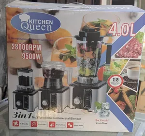 Kitchen Queen 3-in-1 Heavy Duty Blender 4l