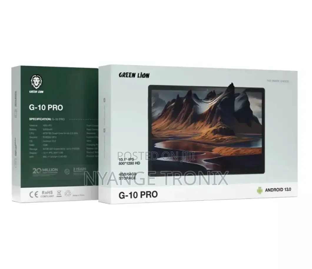 New Green Lion G-10 Pro 64 GB Silver