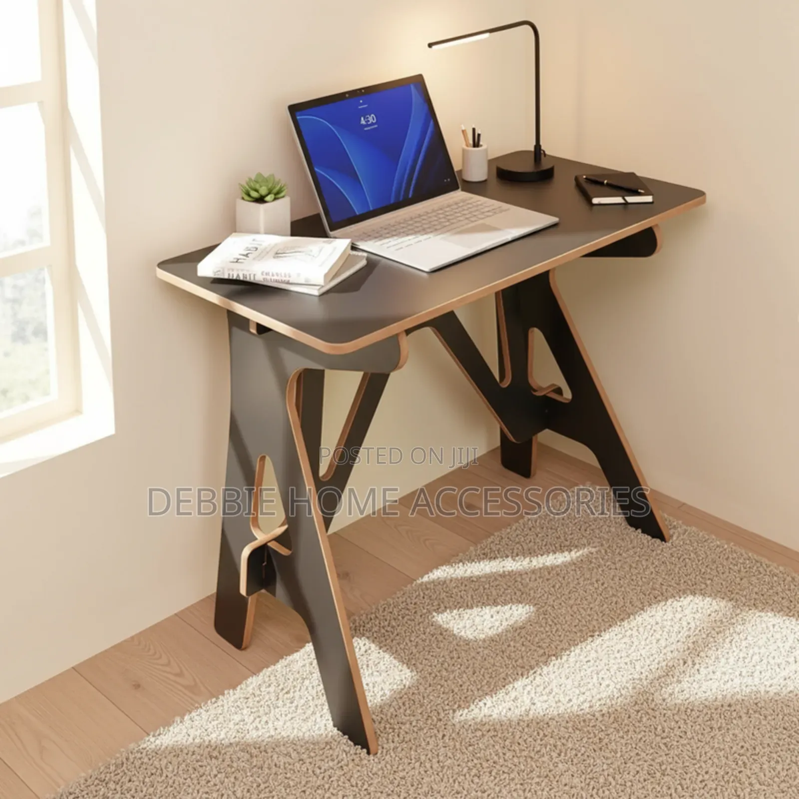 Black Computer Desk-Model Ym-138.