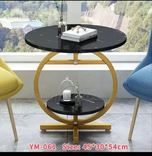 Modern Metal and Wood Ym-061 Side(45*30*54)Cm