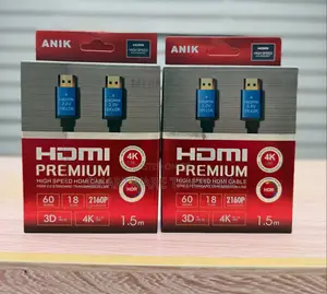 Anik Hdmi Premium 1.5m Cable - 60hz 2160p Hdr 18gbps Compact