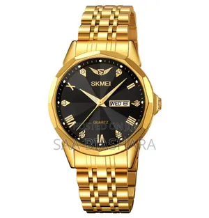 Skmei 9268 Gold and Black