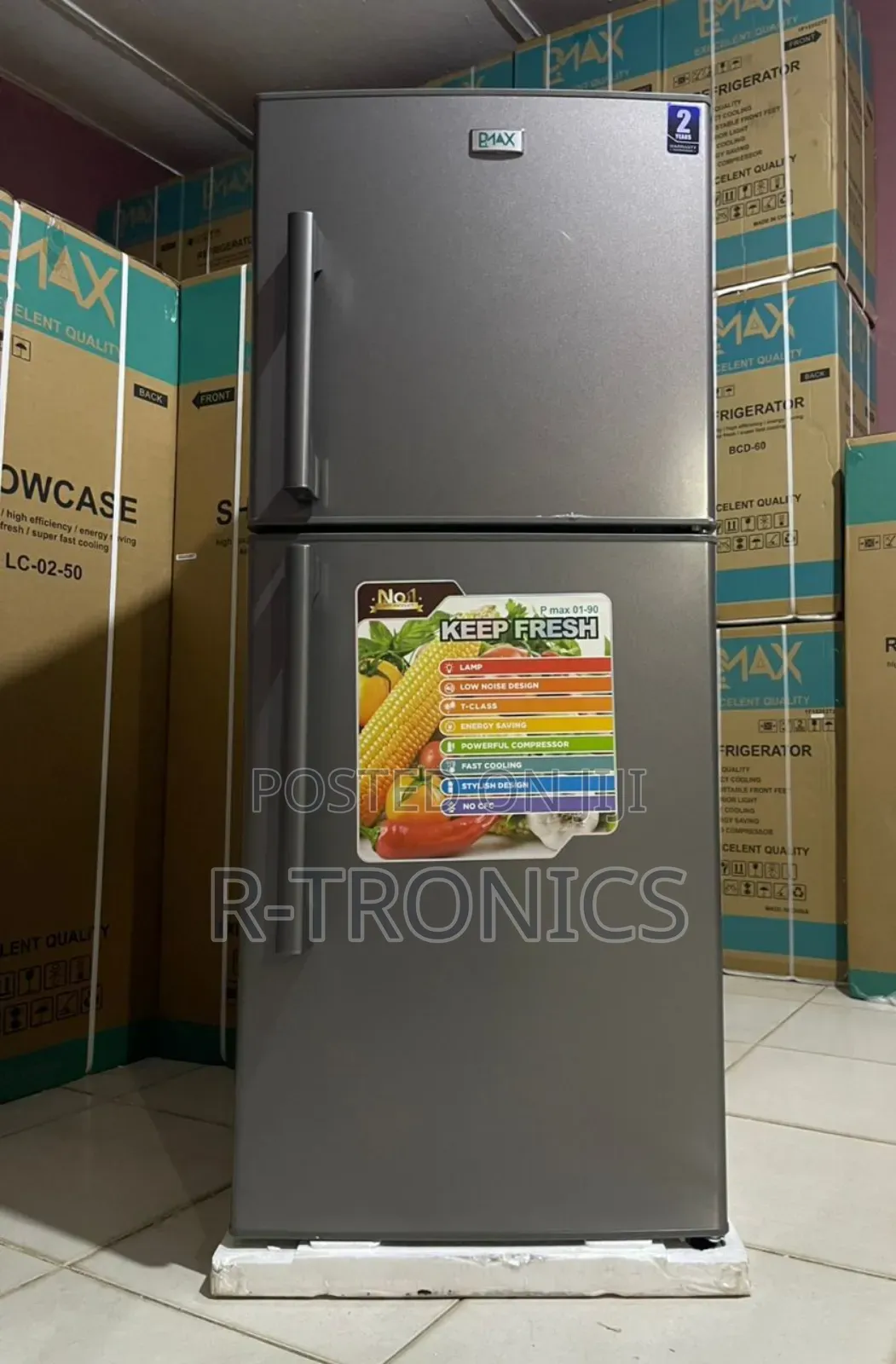 Bmax 180 Litres Refrigerator Top Freezer