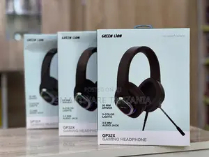 Green Lion Gp32x Wired Gaming Headset 50mm Audio 3-Color Led Lights