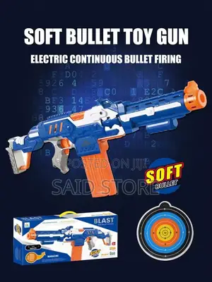 Children's Soft Bullet Toy Gun Submachine