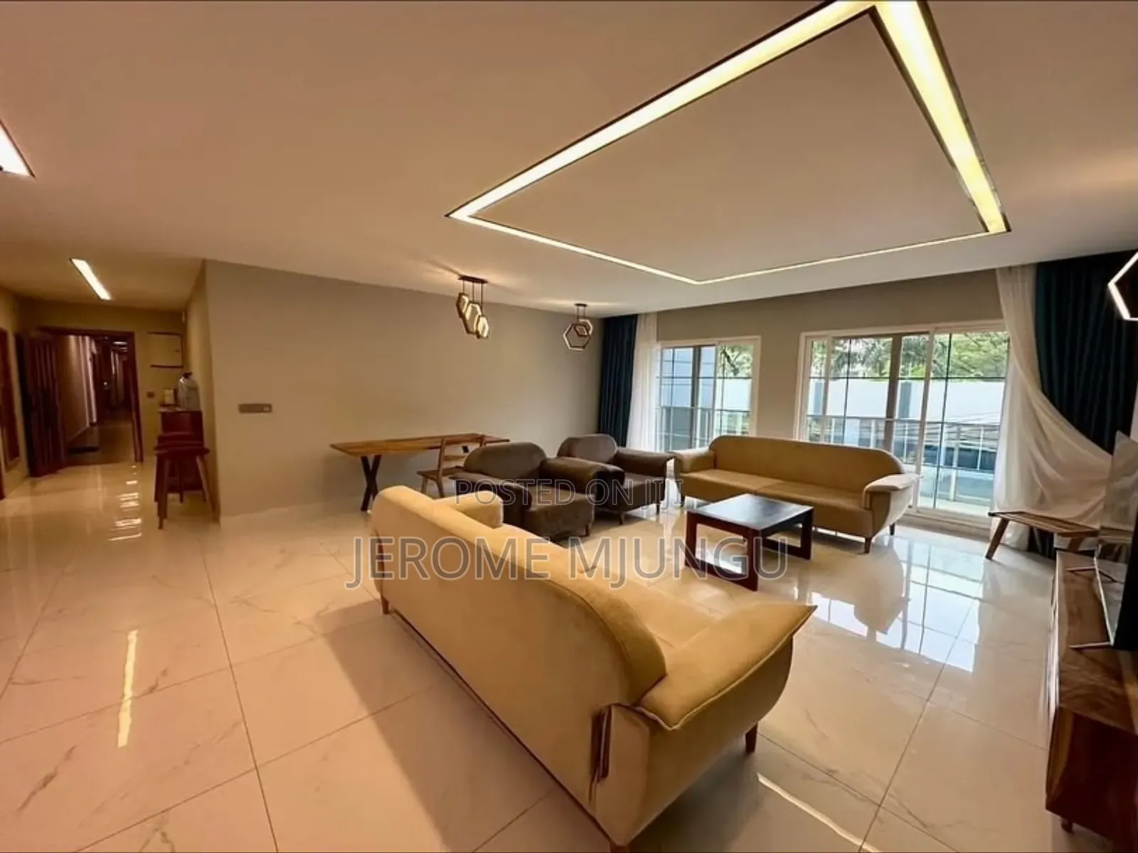 Furnished 3bdrm Apartment in Masaki for rent