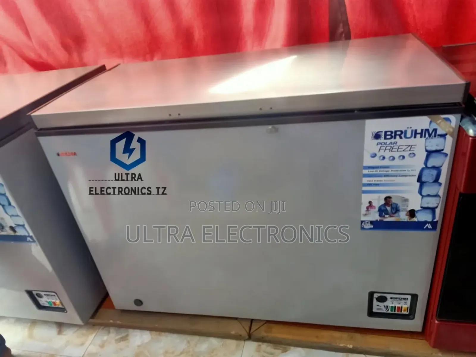 Bruhm Chest Freezer Bora 262liters Powerful Compressor