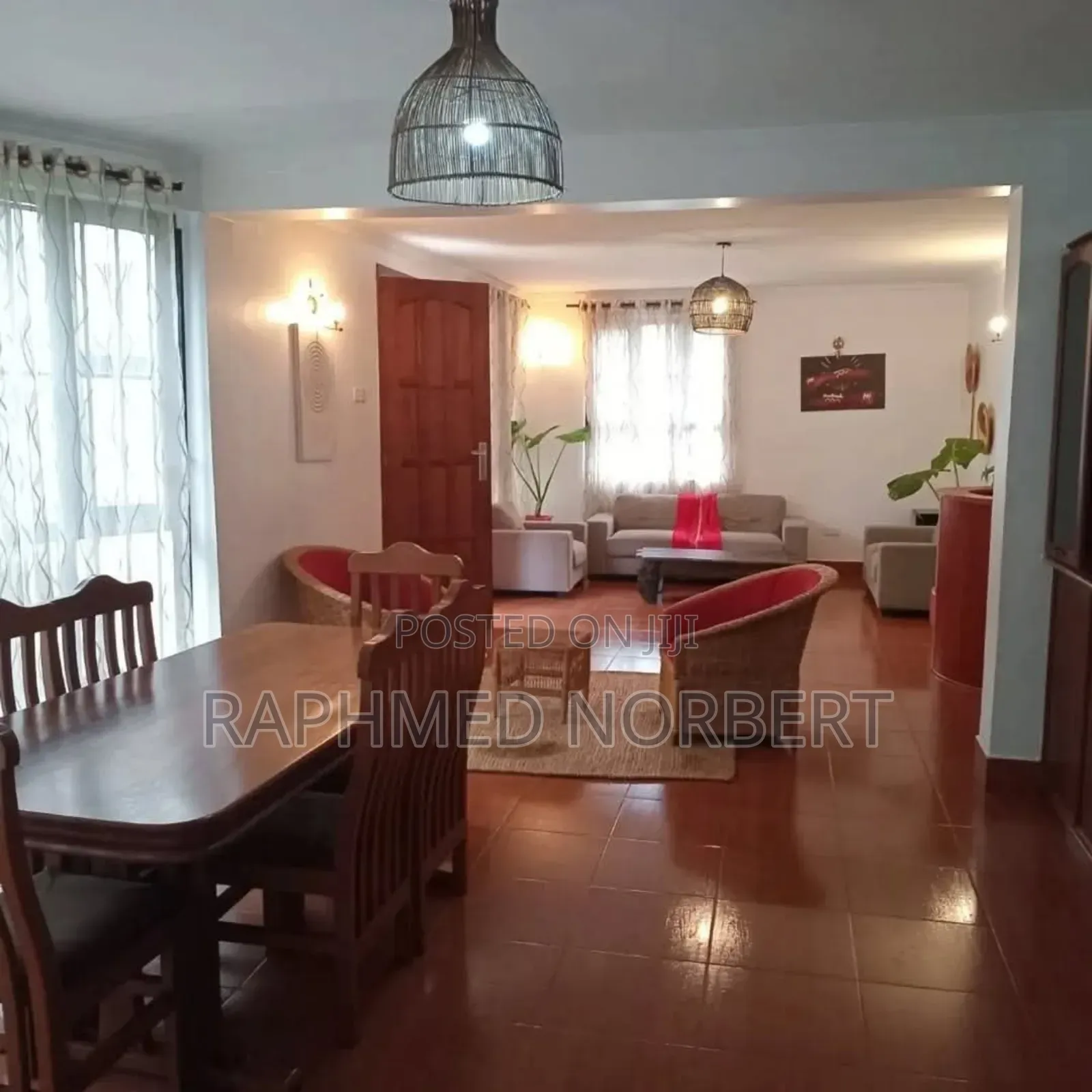 Furnished 6bdrm House in Tanzania Realestates, Arusha for rent