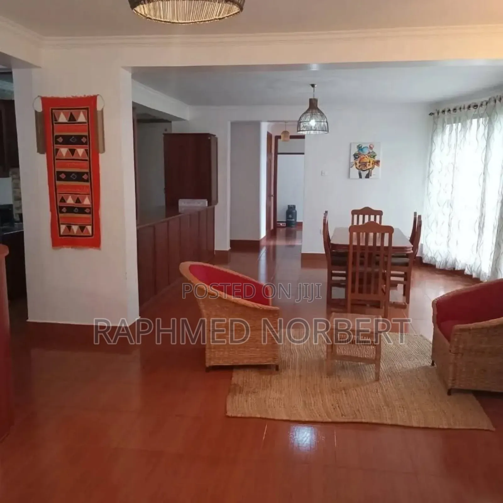 Furnished 6bdrm House in Tanzania Realestates, Arusha for rent