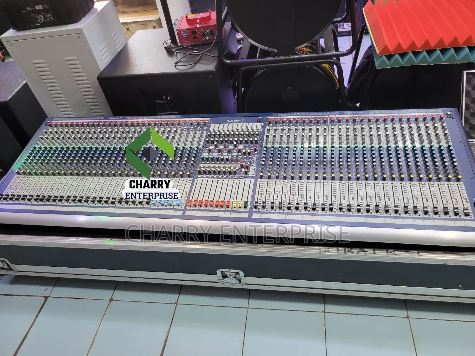 Gb8 Soundcraft Profesional Powerful Music Mixer 48ch Njia 48 With Case