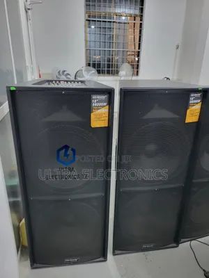 Aborder Powerful Two Way Profesional Speaker Wireles Mic 98000w 18inch