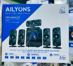 Ailyons Subwoofer 5 Speakers