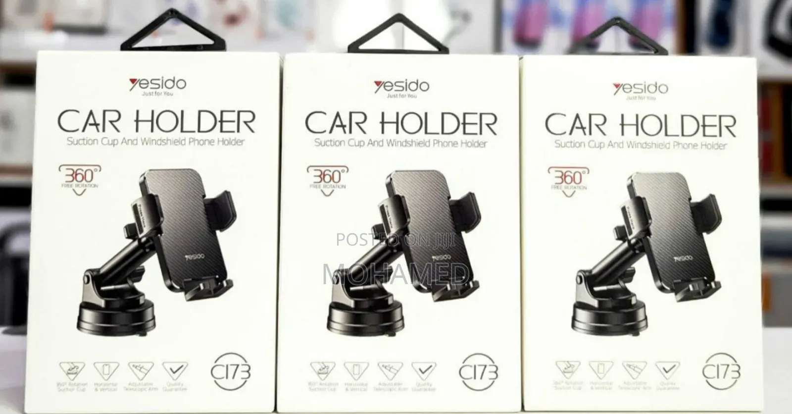 Suction Car Phone Holder