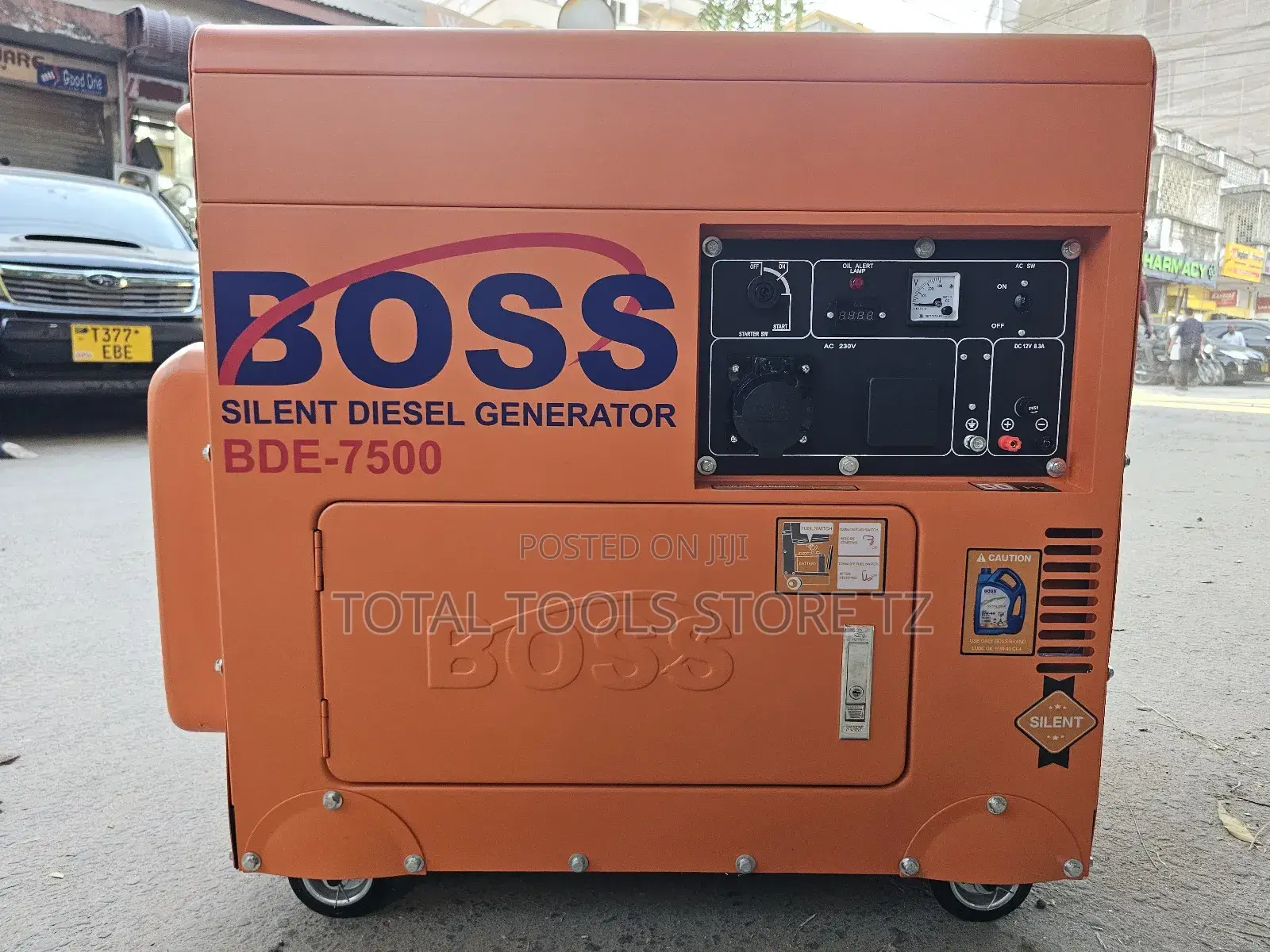 Boss Silent Diesel Generator 6.5kw