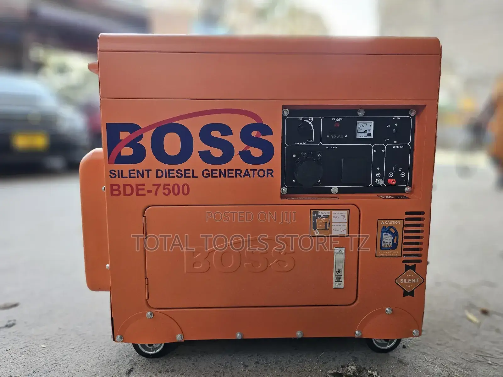 Boss Silent Diesel Generator 6.5kw