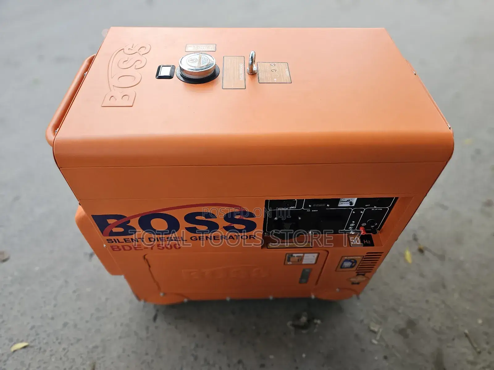 Boss Silent Diesel Generator 6.5kw
