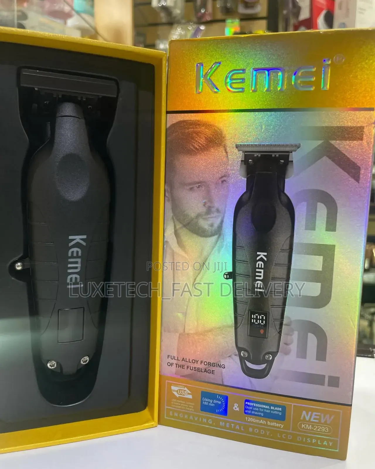 Kemei Km-2293 Professional Hair Clipper and Trimmer