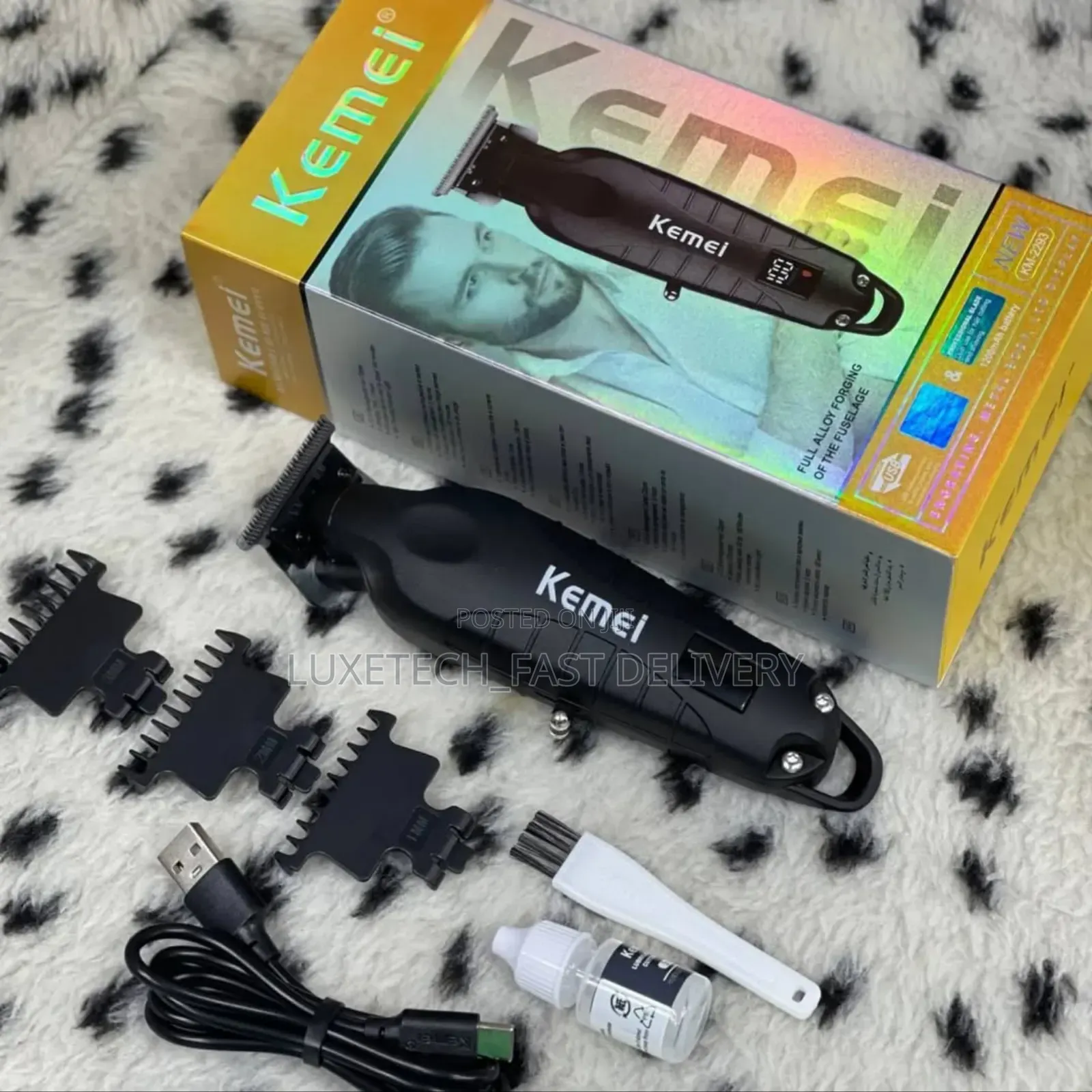 Kemei Km-2293 Professional Hair Clipper and Trimmer