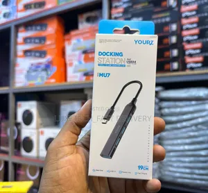 Yourz Mu7 4-in-1 Docking Station Adaptor ( 4-Usb 3.0 Ports to Usb-C)