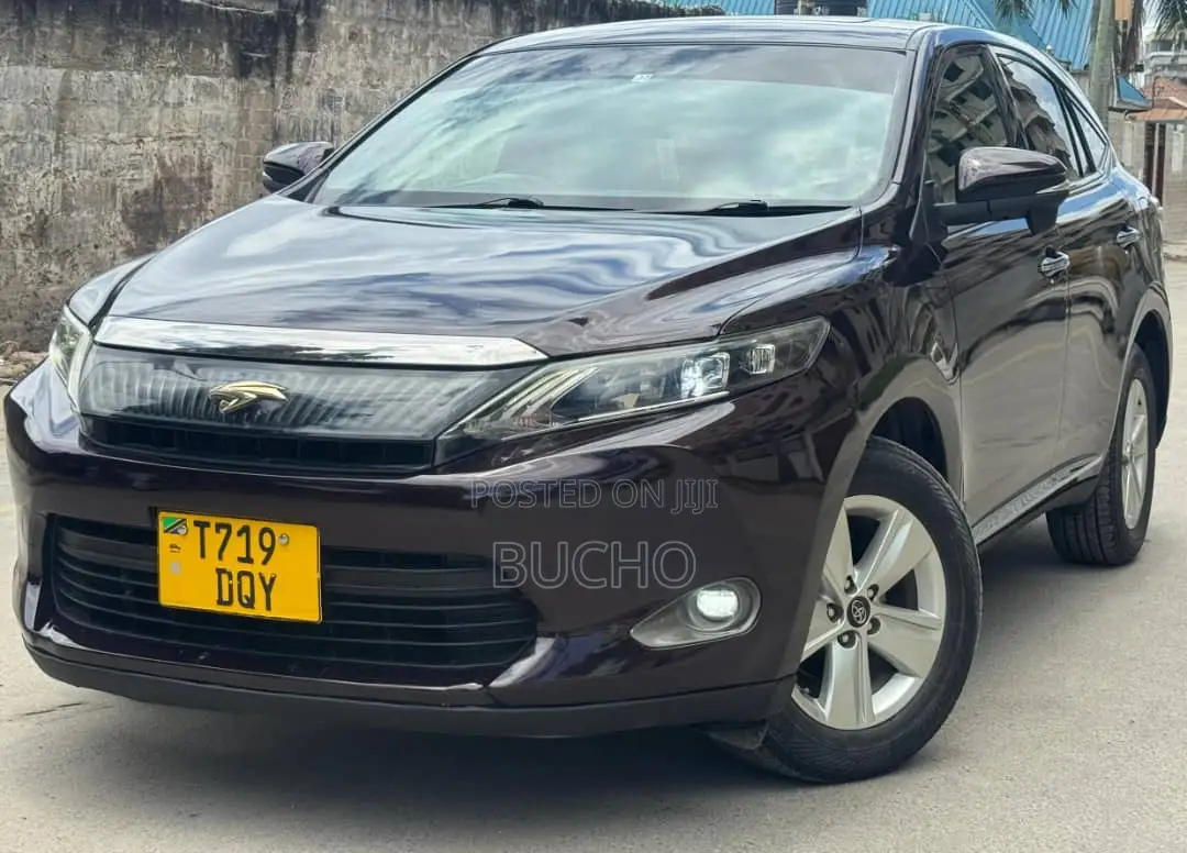Toyota Harrier 2015 Burgundy