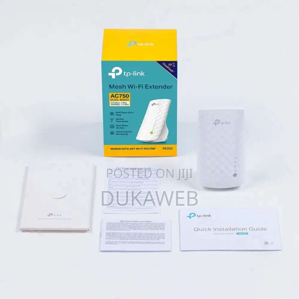 Tp-Link Re200 Ac750 Wi-Fi Range Extender – Brand New