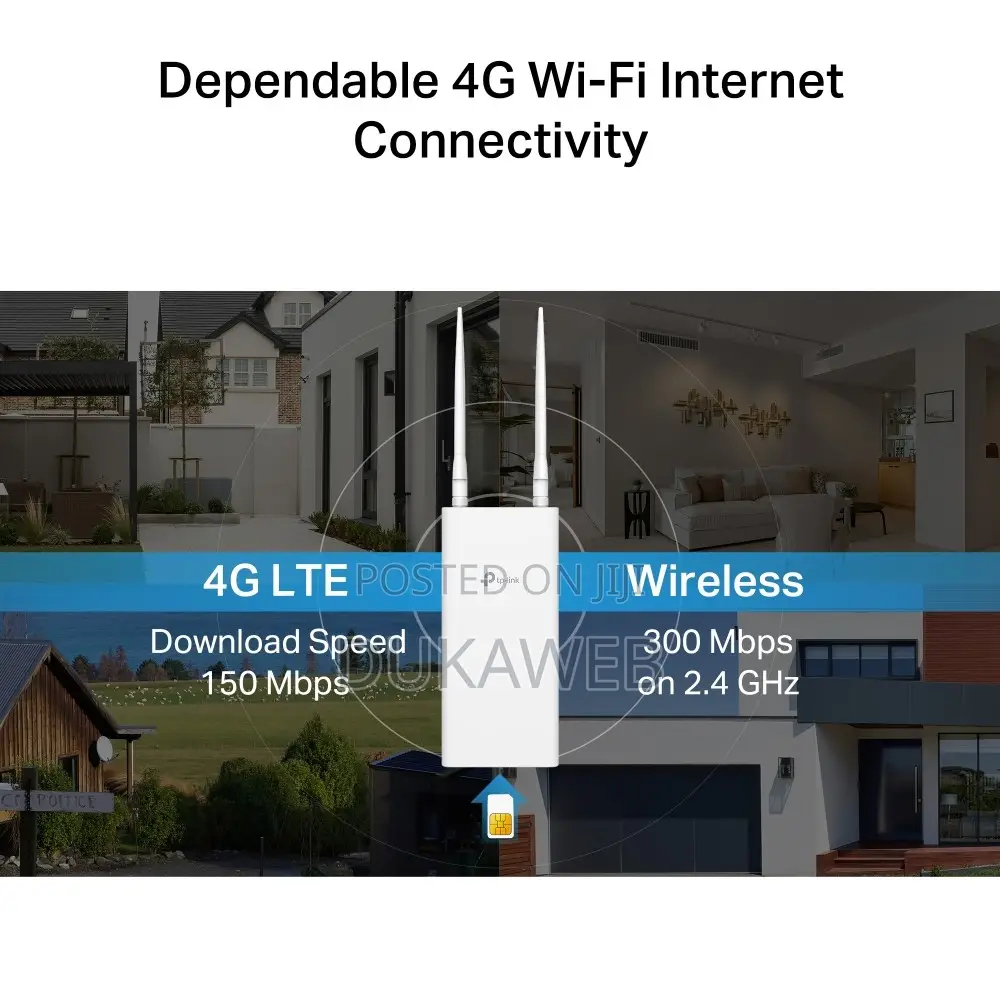 Tp-Link Tl-Mr100-Outdoor 4g Lte Router – Brand New