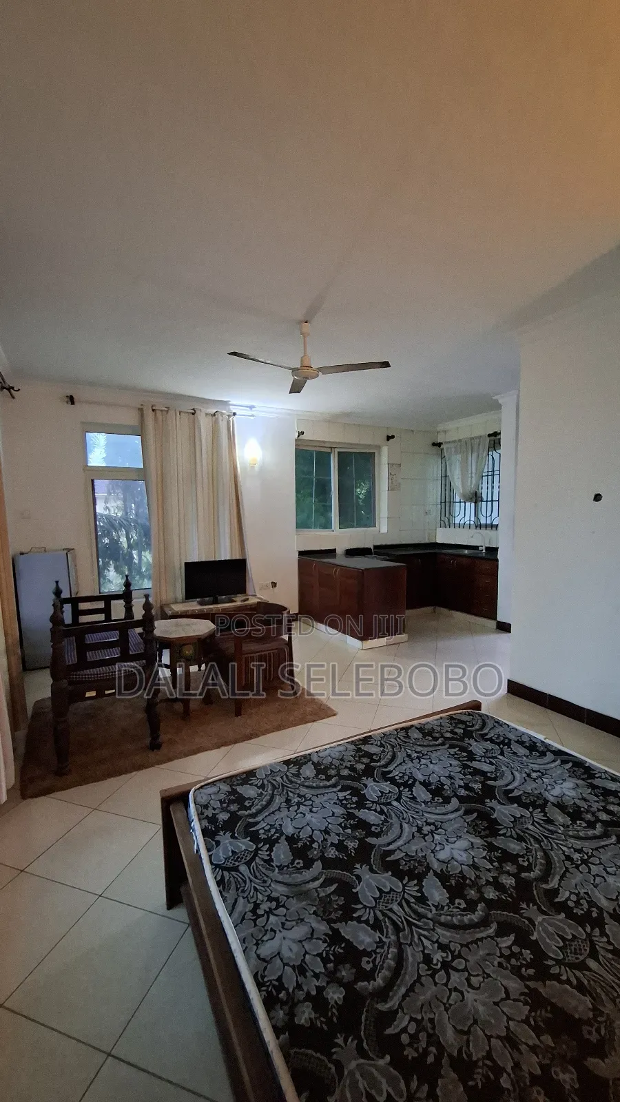 Furnished Studio Apartment in Bahari Beach, Kinondoni for rent