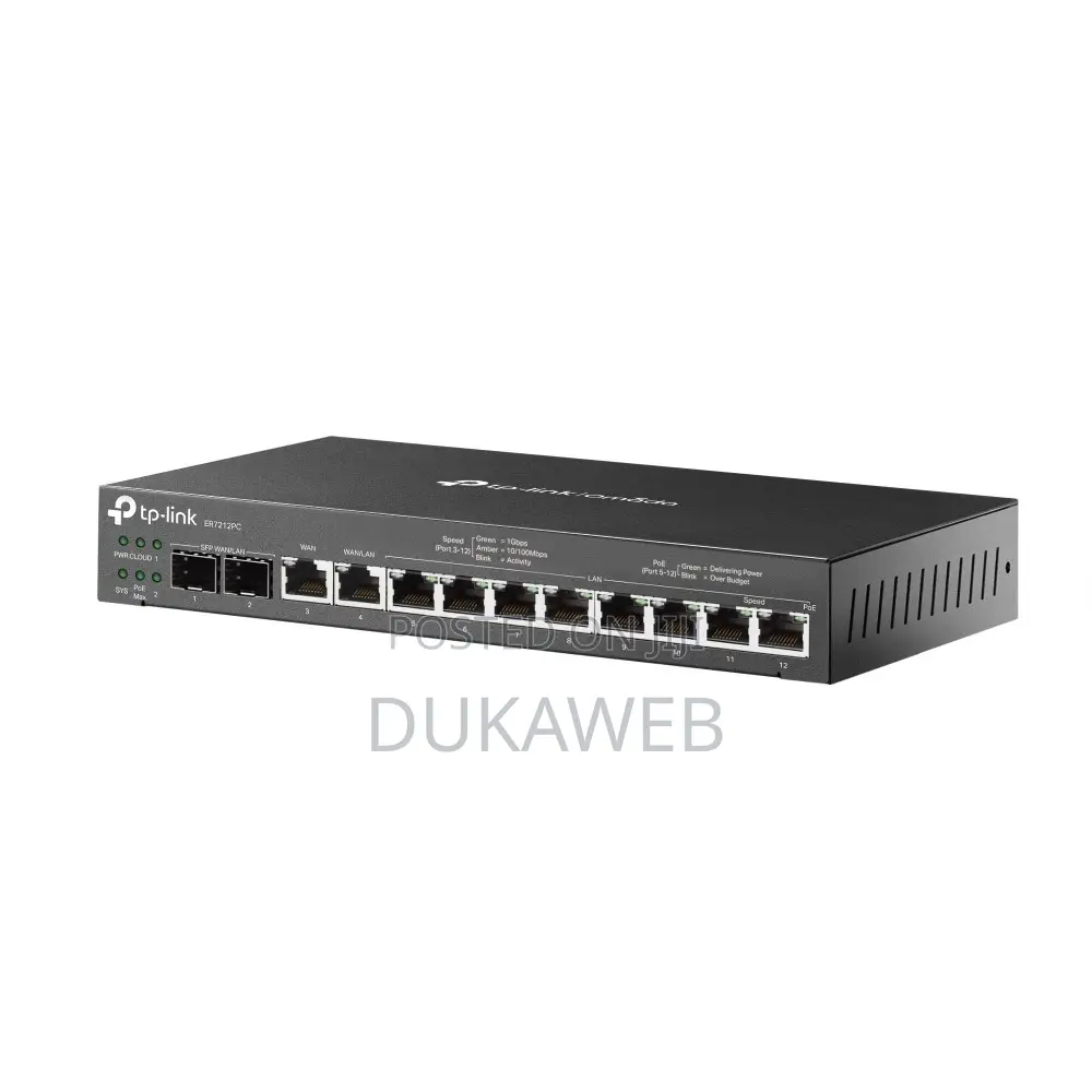 Tp-Link Er7212pc Omada Gigabit VPN Router – Brand New