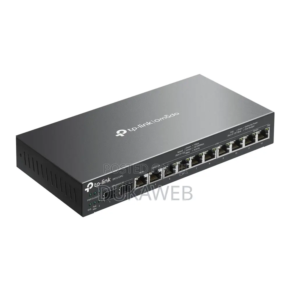 Tp-Link Er7212pc Omada Gigabit VPN Router – Brand New