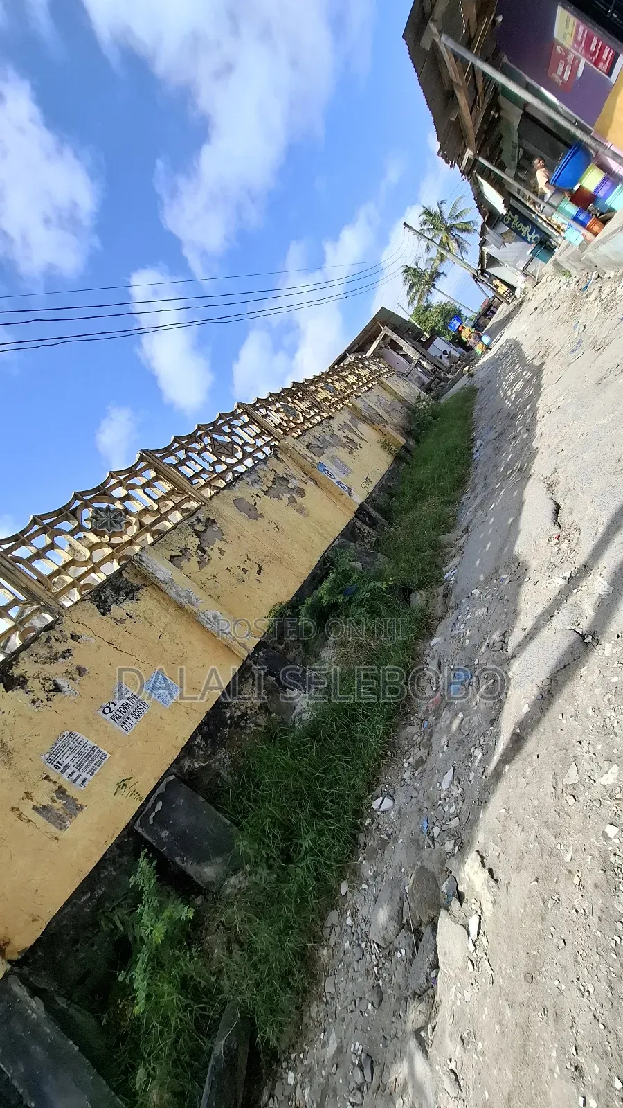 Plot 4 Dry Port (Factory) It Looking Main Road